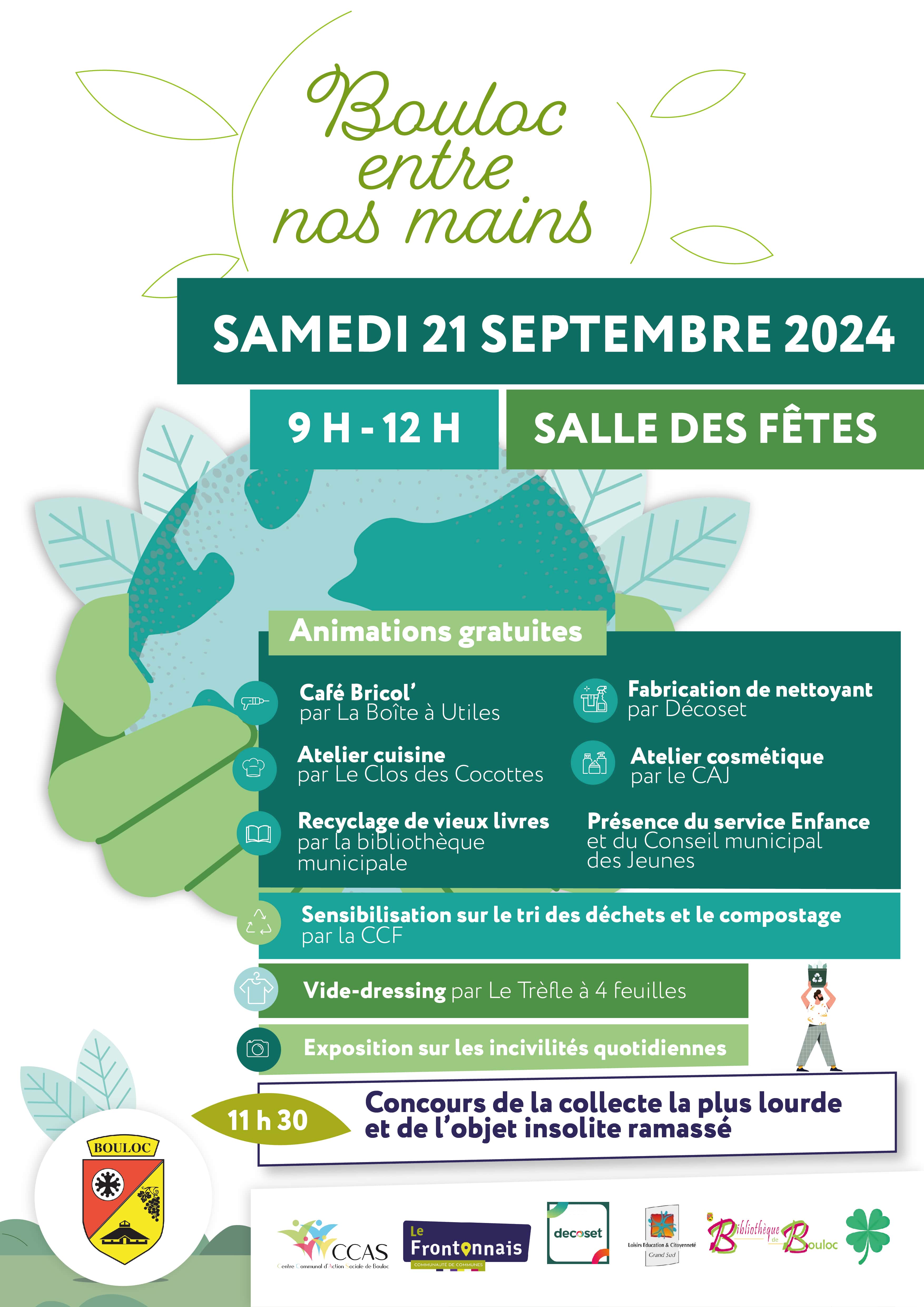 Affiche Bouloc entre nos mains min