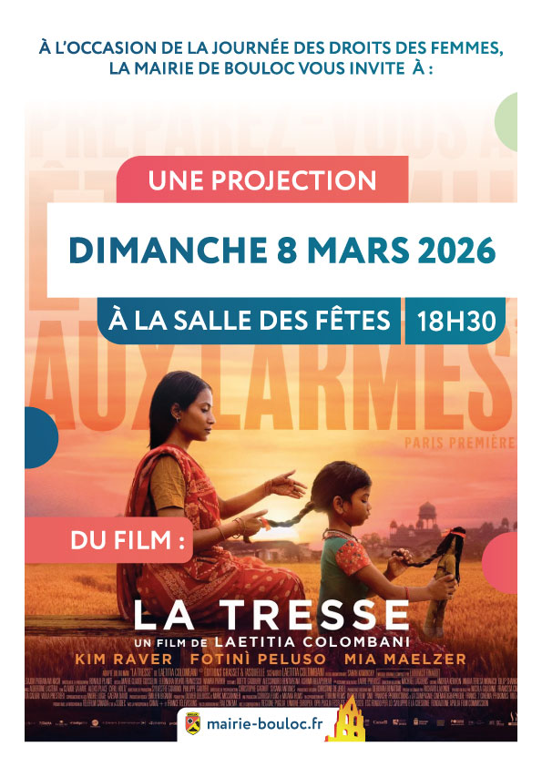 Affiche projection la tresse