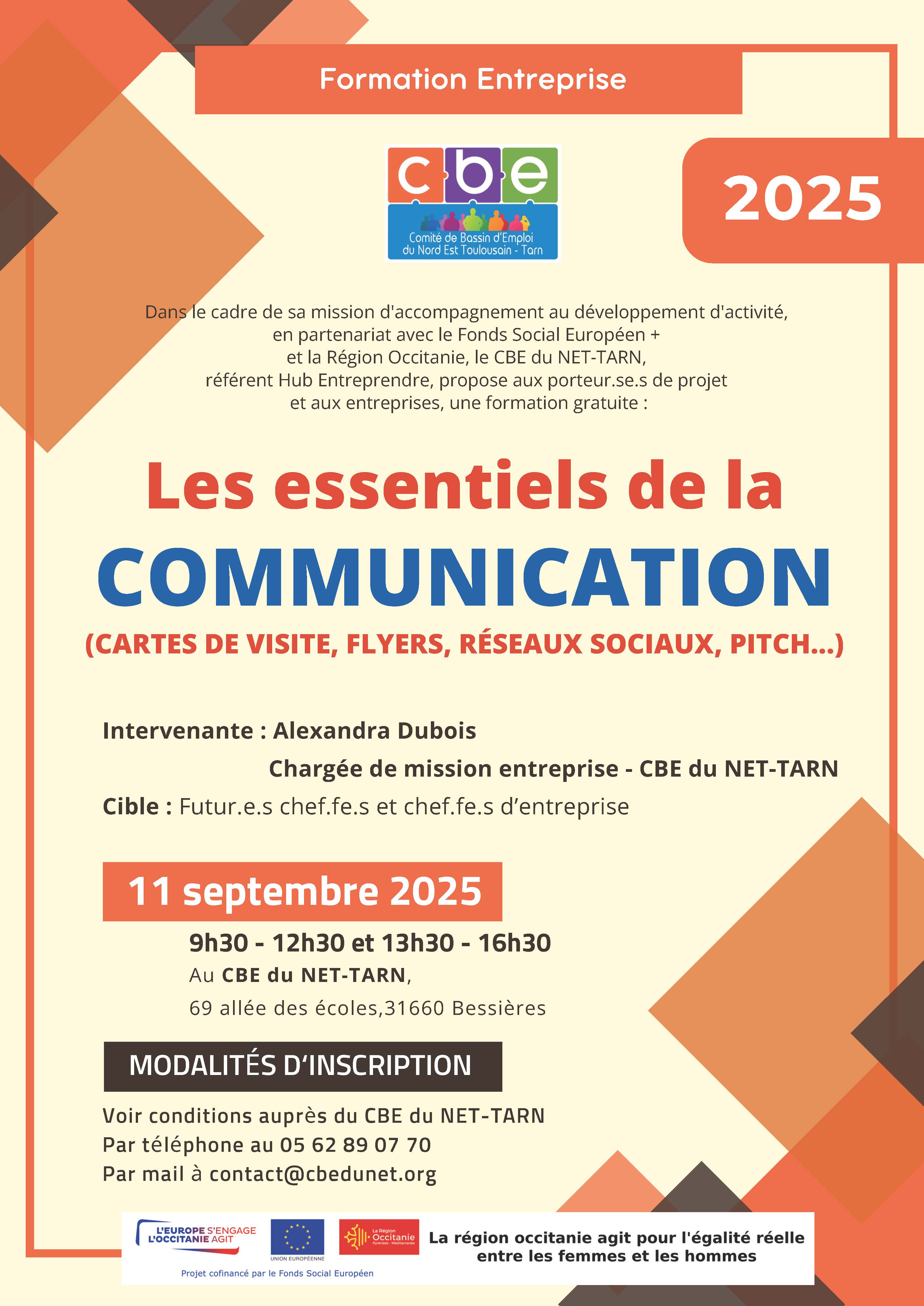 Formation essentiel communication 11 09 2025