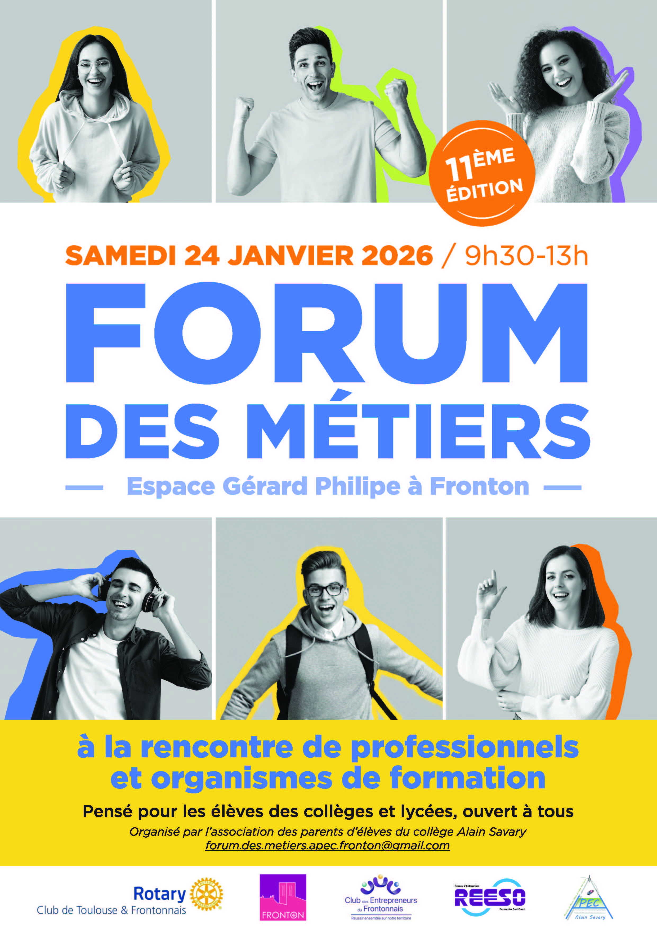 Forum des Metiers Affiche 2026 A4