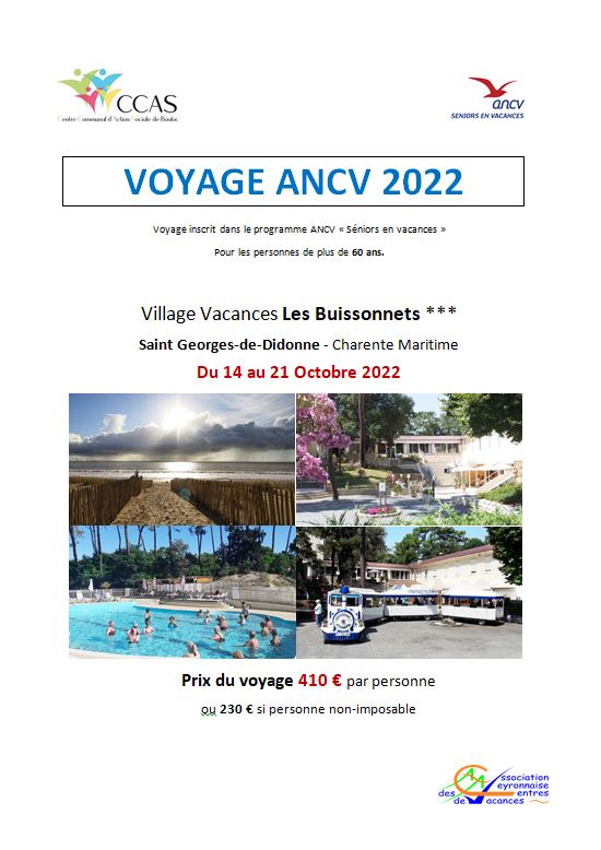 VOYAGE ANCV