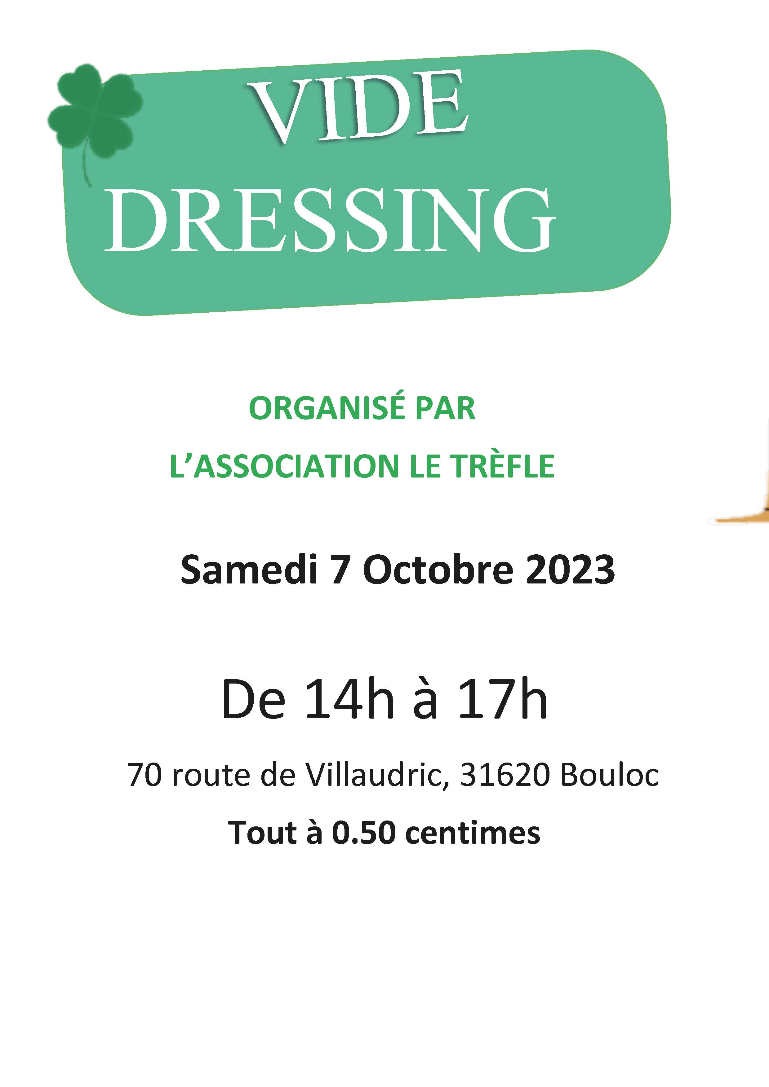 vide dressing 7 octobre 2023